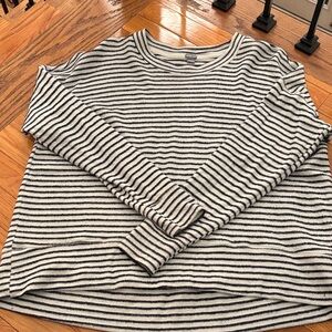 AERIE Striped Long Sleeve Top